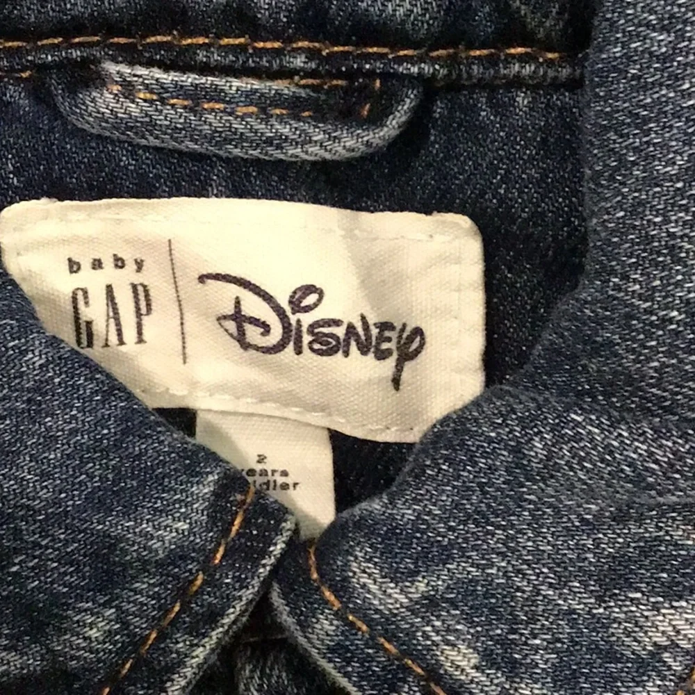 Baby Gap Disney Minnie Mouse Toddler Girls' Denim Jacket - 2T